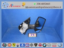 SPECCHIO RETROVISORE SX ELETTRICO TERMICO NERO BRACCIO CORTO FORD TRANSIT 00- 03