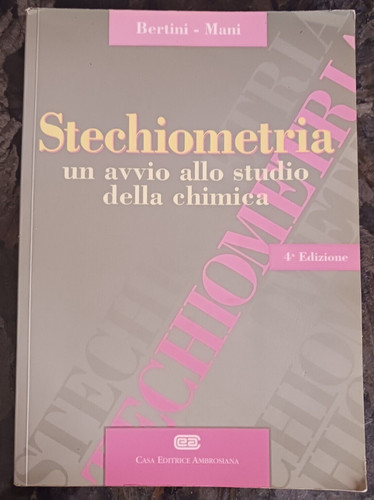 Stechiometria avvio allo - stechiometria., un