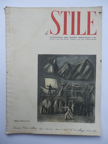 Stile giò ponti - lo, rivista