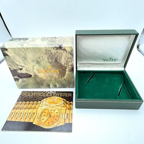 Rolex watch box vintage - watch,