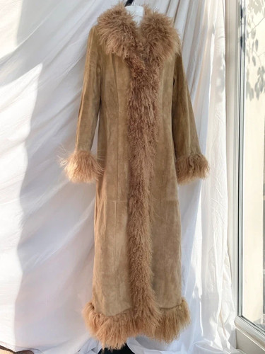 Cappotto afgano vintage anni