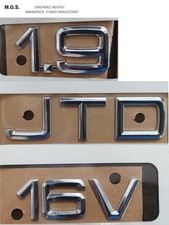 51703828 FREGIO, LOGO, SIGLA MODELLO, SCRITTA  "1.9 JTD 16V"  PER ALFA ROMEO