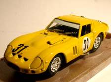 FERRARI 250 GTO rally Spa 1965 1/43 in vetrinetta Box Bang Best Berlinetta  275