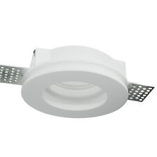 Porta faretto tondo gesso