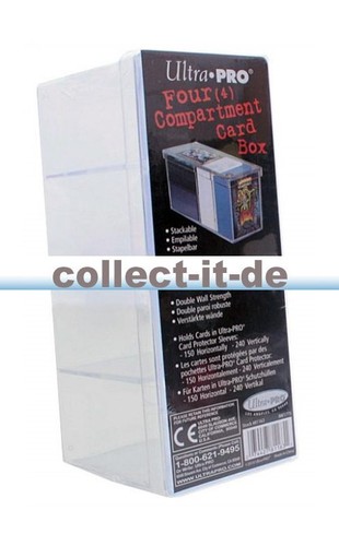 Ultra pro four - four, compartment