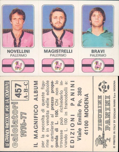 Calciatori panini 1976 - calciatori, *