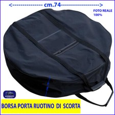 BORSA RUOTA DI SCORTA CUSTODIA PORTARUOTA SACCA PER RUOTE BAULE UNIVERSALE ZIP 