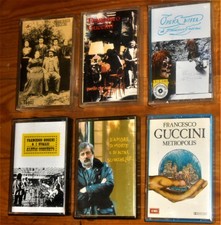 FRANCESCO GUCCINI              6     MUSICASSETTE ORIGINALI