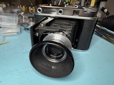 Rarissimo telemetro medio formato Voigtlander Perkeo iii E 120 - revisionato!