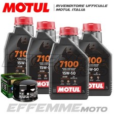 Tagliando APRILIA SMV Dorsoduro 750 2008-2016 (4 MOTUL 7100 15W50 + Filtro olio)