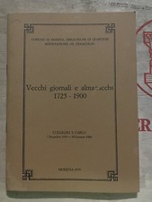 Vecchi giornali almanacchi