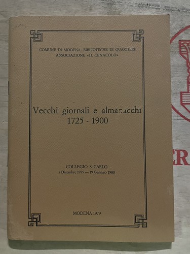 Vecchi giornali almanacchi