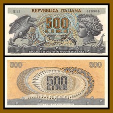 Italy 500 lire 1966 93a - lire,,