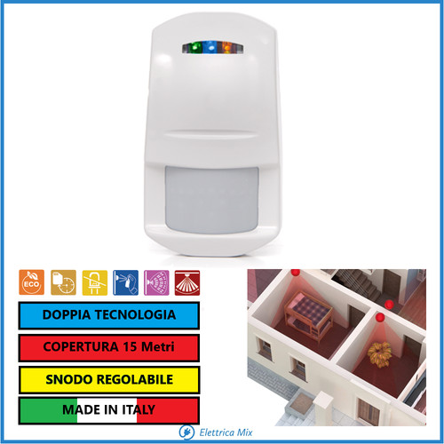 Sensore allarme volumetrico - allarme,