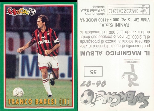 Figurina calciatori panini - figurina,