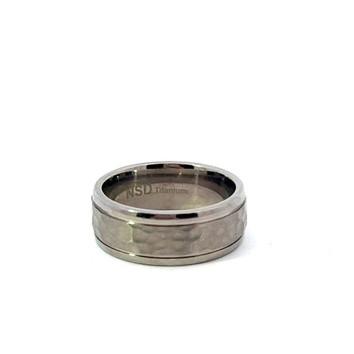 Anello titanio uomo 8mm - anello, da