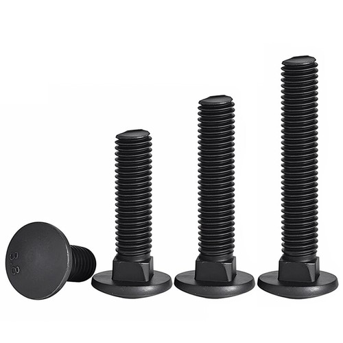 Bullone carrozza nero - bullone, grado