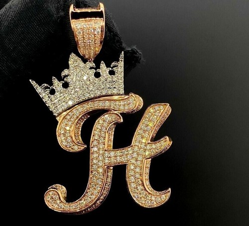 Ciondolo iniziale corona - , a