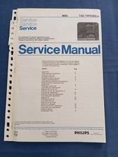 PHILIPS TAD 70FS365 MIDI Tuner Amplifier Deck SERVICE MANUAL ORIGINAL Vtg SCHEMI
