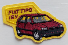 FIAT Tipo  16V 7 x 11 cm  Aufnäher Patch NEU (Sparpreis)