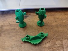 LOTTO RICAMBI ROBOT  MICRONAUTI GREEN BARON MEGO GIG MICRONAUTS VINTAGE