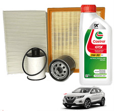 KIT TAGLIANDO 4 FILTRI + 5LT