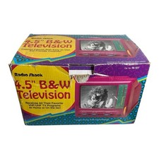 Radio shack b w - radio, 4.5"