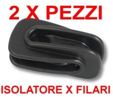 ISOLATORI  ANTENNE FILARI HF - TERMINALI DIPOLO - BALUN  2 PEZZI