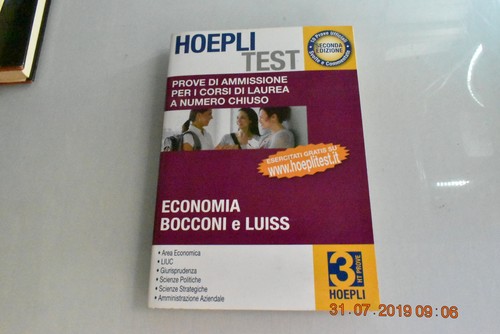 Hoepli test prove - test, di