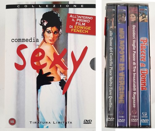 Cofanetto 4dvd erotico - cofanetto, sexy