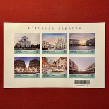 Foglietto L'ITALIA RIPARTE - 6