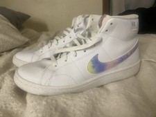 Nike Blazer Mid white trainers