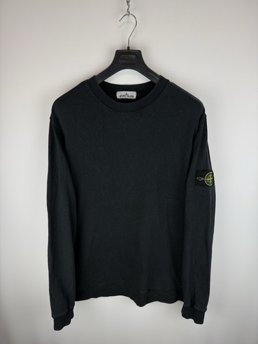Black stone island sweatshirt - black,