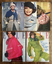 Lot de 5 magazines ELLE de