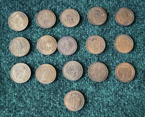 Lotto monete in - di, 16