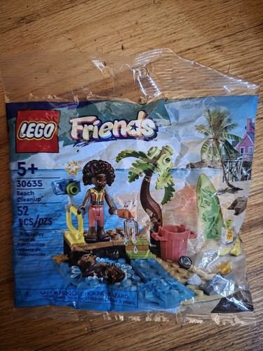 Lego friends beach clean - lego, up