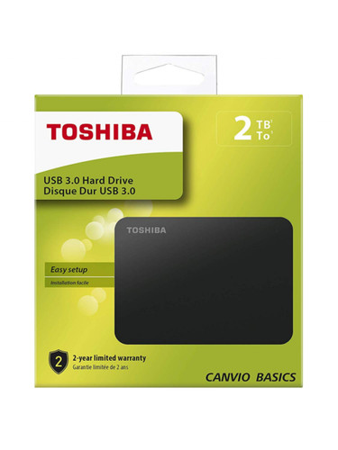 Toshiba canvio 2tb disco - 2.5",
