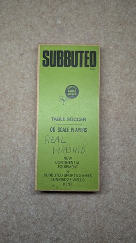 Squadra subbuteo real madrid - real,