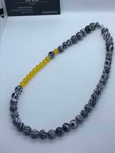 Collana pietre dure naturali - pietre,