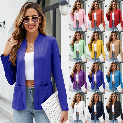 Blazer donna manica lunga
