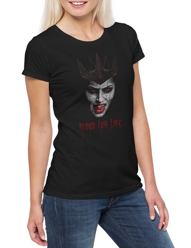 Shirt donna vampire - donna, blood