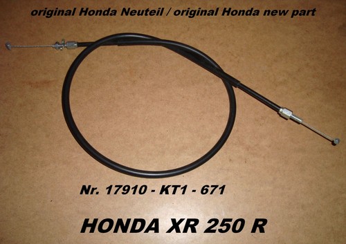 Honda 250 acceleratore - xr, rh