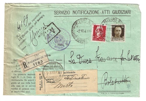 1941 regno notifica atti - 1941,