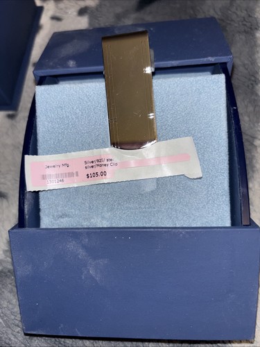 Fermasoldi uomo argento - da,