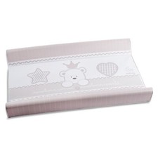 Italbaby Materassino fasciatoio morbido con tasca (81x49x10cm) BABY RE Tortora