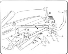 K6350 KAPPA attacco bauletto