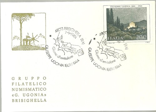 Cartolina numerata 1981 primo - cartolina,