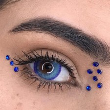 APRILEYE LENTI A CONTATTO BLUE CON PORTALENTI HALLOWEEN PARTY SERA FESTA AMICI