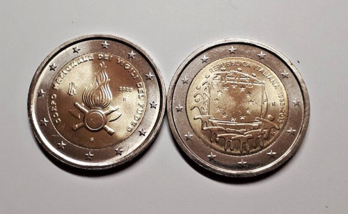 Monete euro vigili - 2, ..vigili