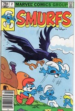 Smurfs #2 Marvel Comics 1982